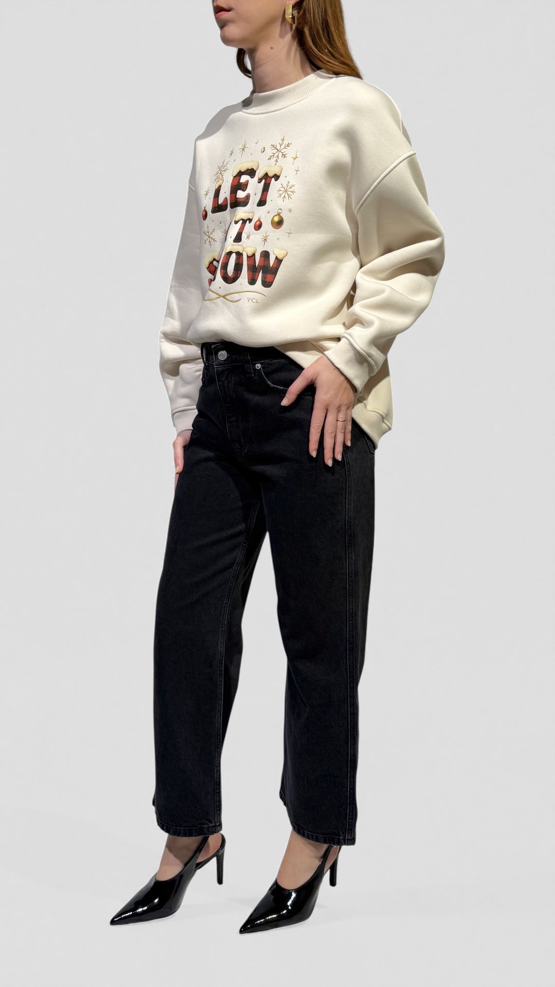 VICOLO -  FELPA CHRISTMAS