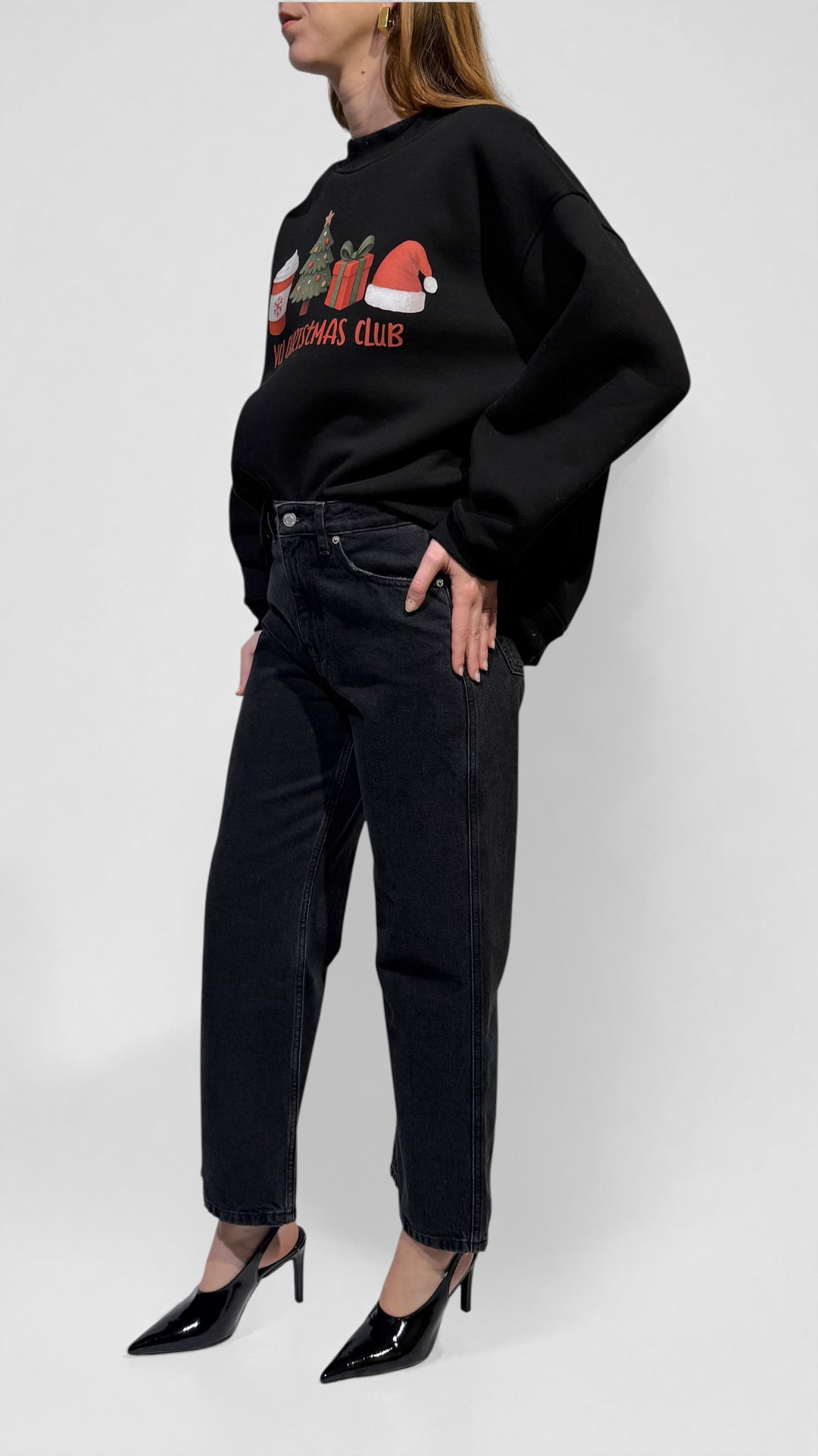 VICOLO -  FELPA CHRISTMAS