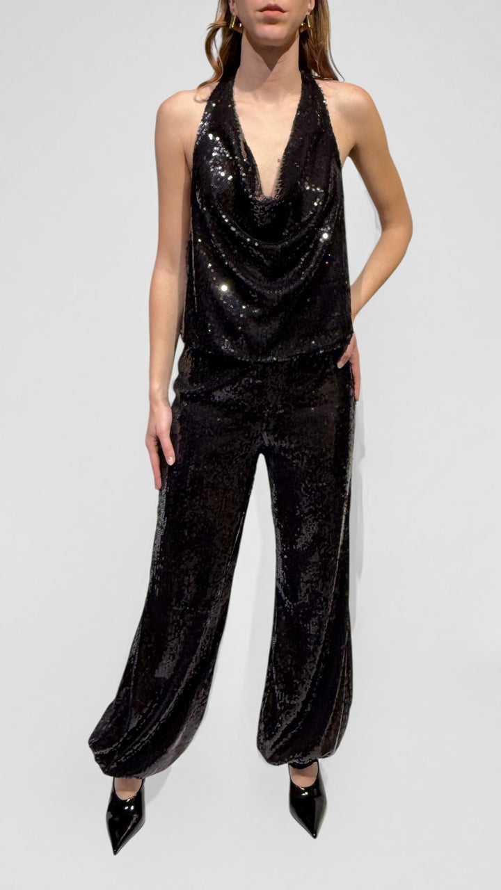 VICOLO -  SET COORDINATO IN PAILLETTES