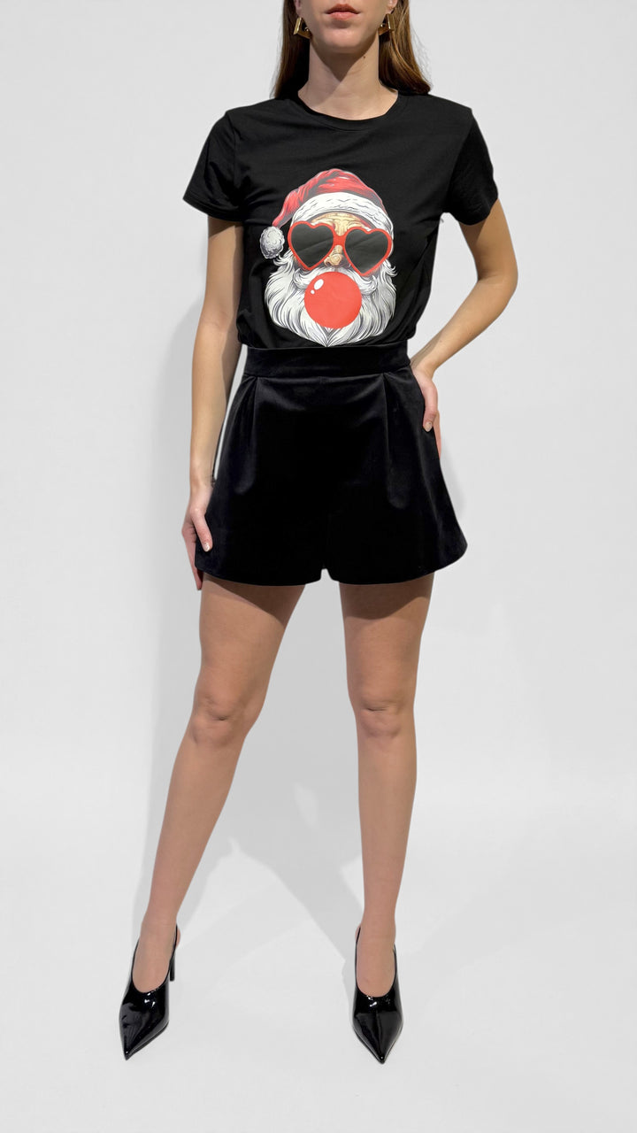 VICOLO -  SHORTS IN VELLUTO